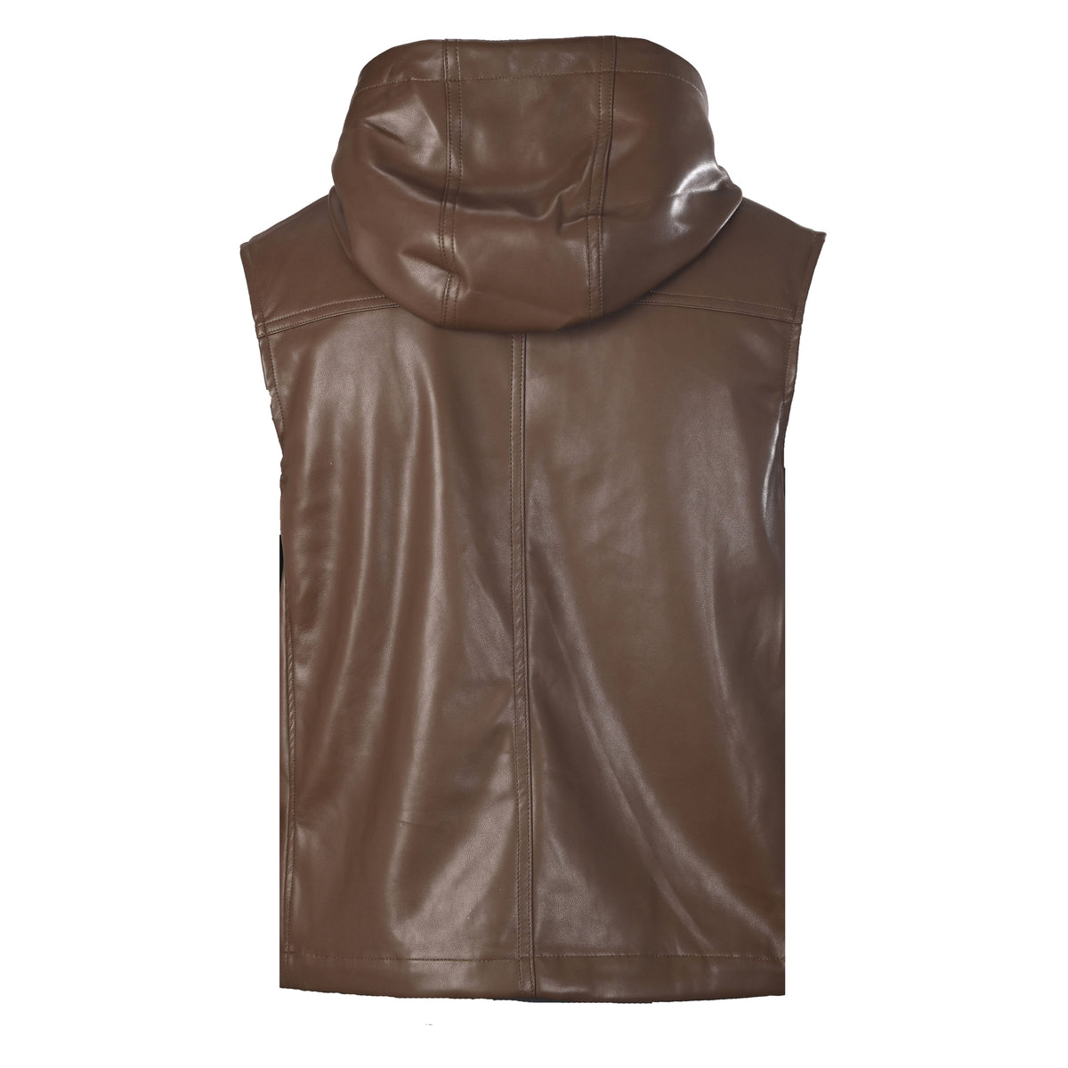 Louis Vuitton Reversible Check Leather Vest | Designer Sleeveless Jacket for Modern Layering & Statement Casual Style
