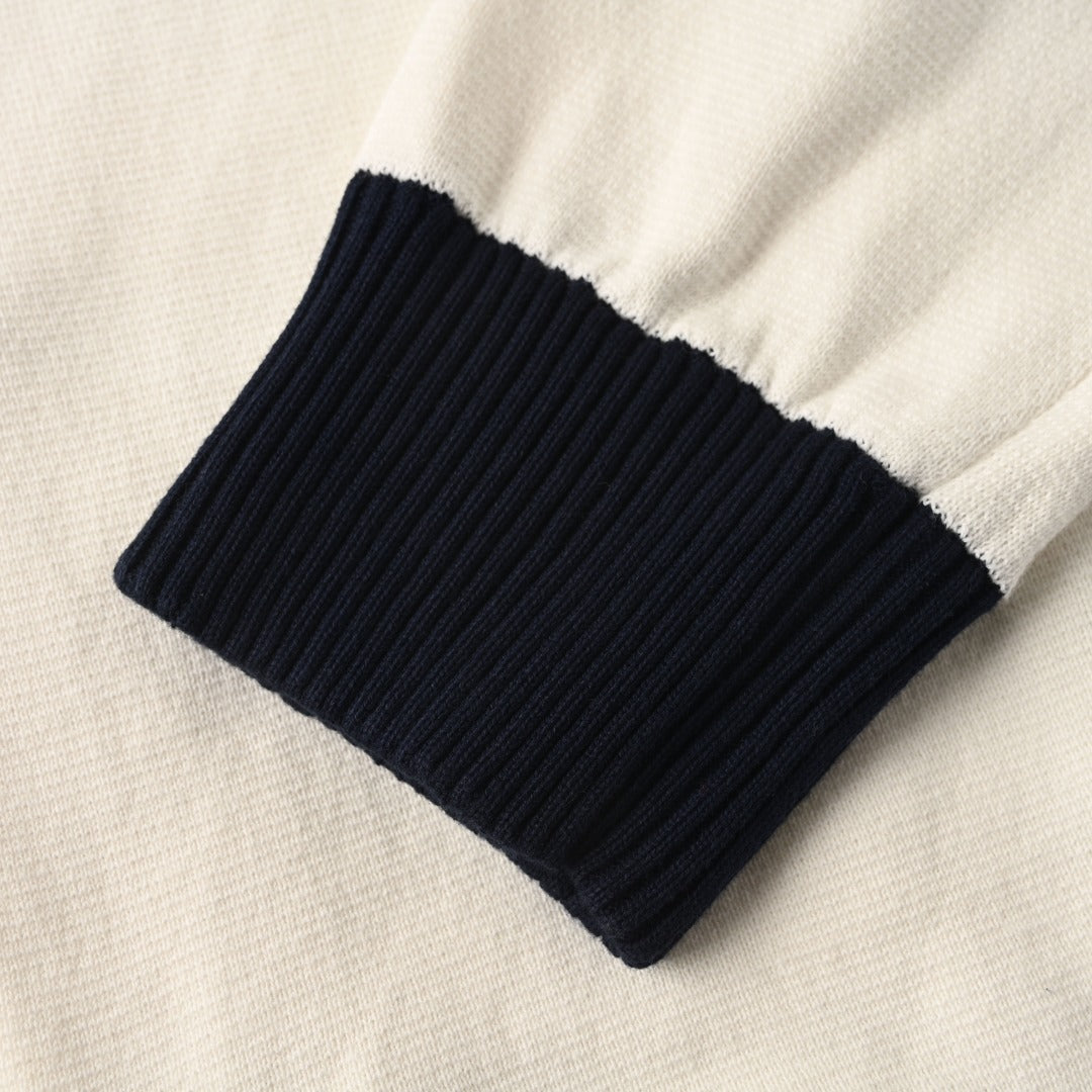 Louis Vuitton Colorblock Stand-Collar Knit Jacket | Luxury Nautical Style
