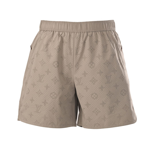 Louis Vuitton Monogram Jacquard Ripstop Sport Shorts | Designer Athleisure