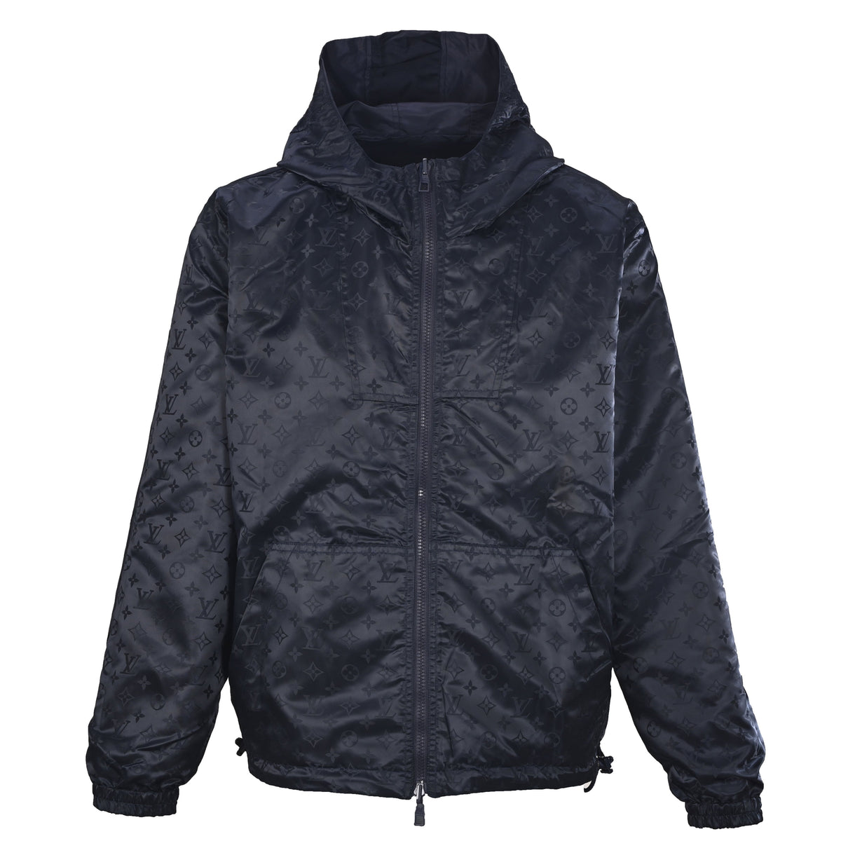 Louis Vuitton Reversible Tonal Jacquard Jacket | Luxury Outdoor Style