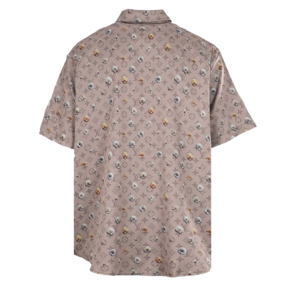 Louis Vuitton Monogram Daisy Print Short-Sleeve Shirt | Luxury Resort Wear