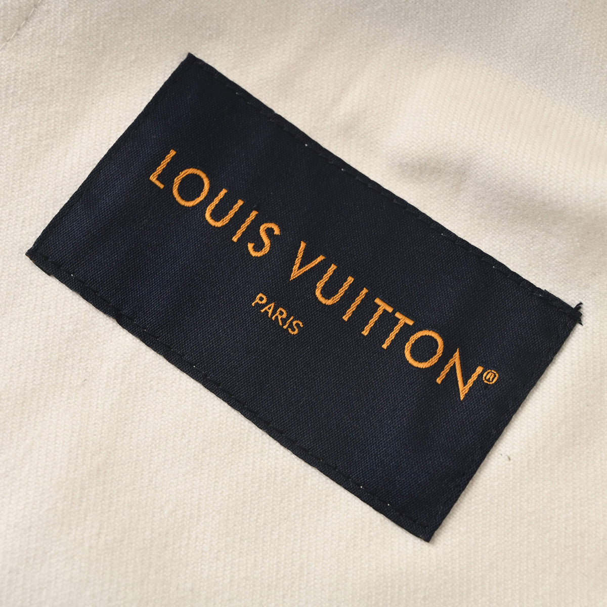 Louis Vuitton EQUIPE Logo Print Workwear Jacket | Three-Pocket Utility Outerwear for Designer Streetwear