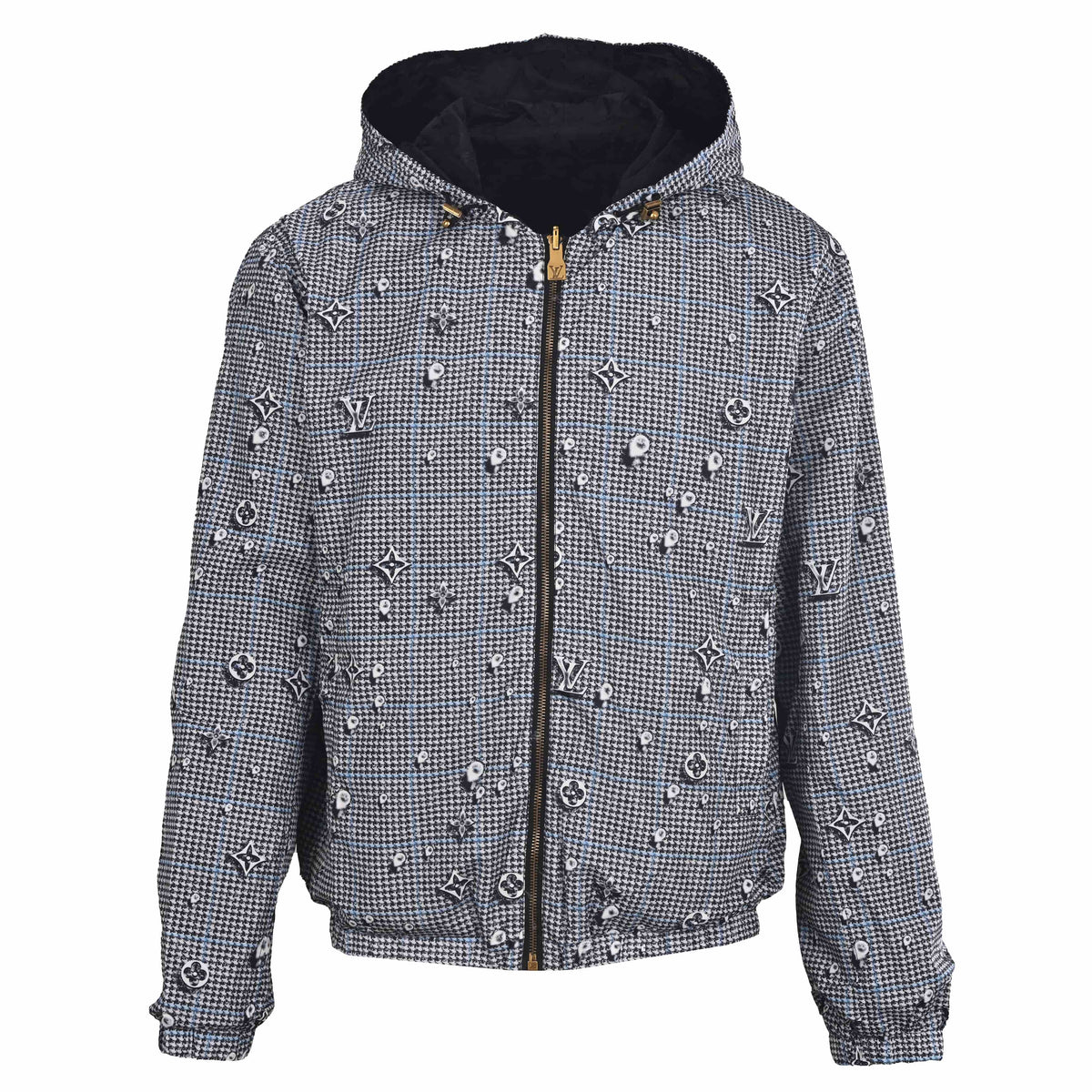 Louis Vuitton Reversible Hooded Jacket | Two-Way Designer Outerwear for Luxury Casual & Streetwear Style