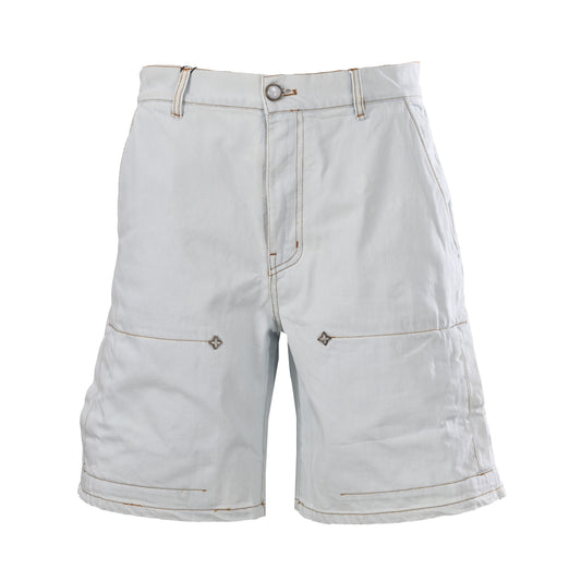 Louis Vuitton Blooming Floral Embroidered Denim Shorts | Luxury Summer Style