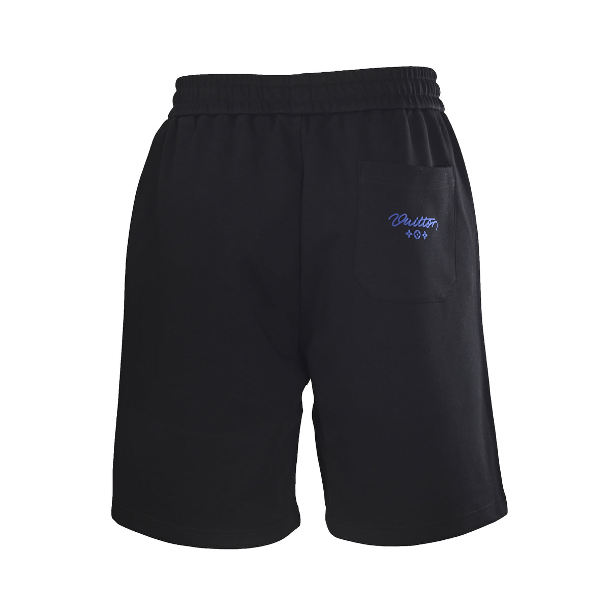 Louis Vuitton Blue Gesture & Letter Print Shorts | Designer Summer Style