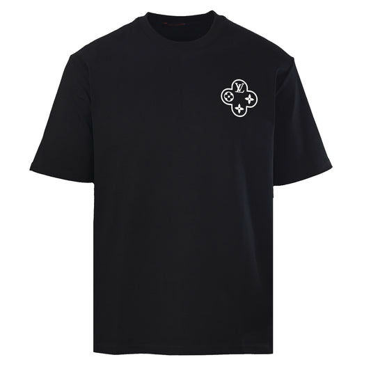 Louis Vuitton Chain Logo Print Tee | Designer Statement Streetwear