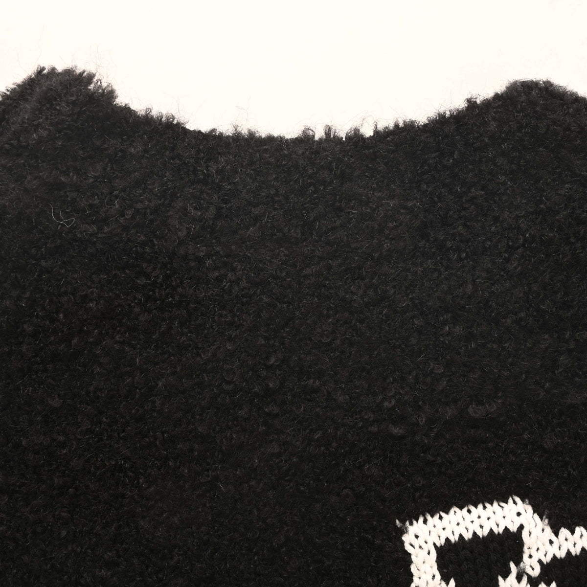 Louis Vuitton Jacquard Logo Loop-Texture Crewneck Sweater | Designer Knitwear & Casual Streetwear