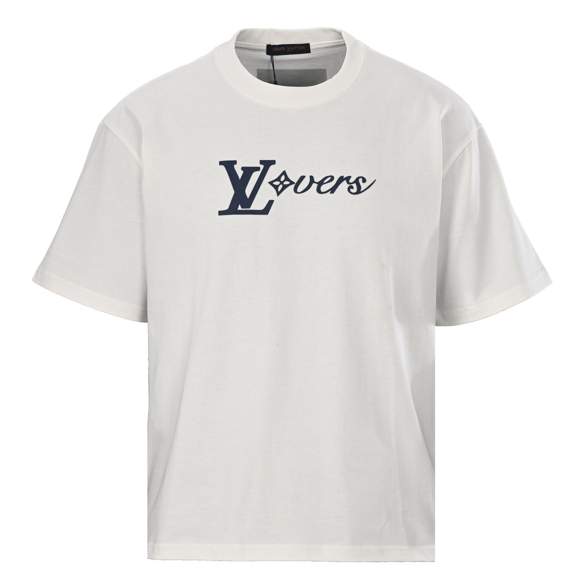 Louis Vuitton Logo Letter Print T-Shirt | Luxury Graphic Streetwear