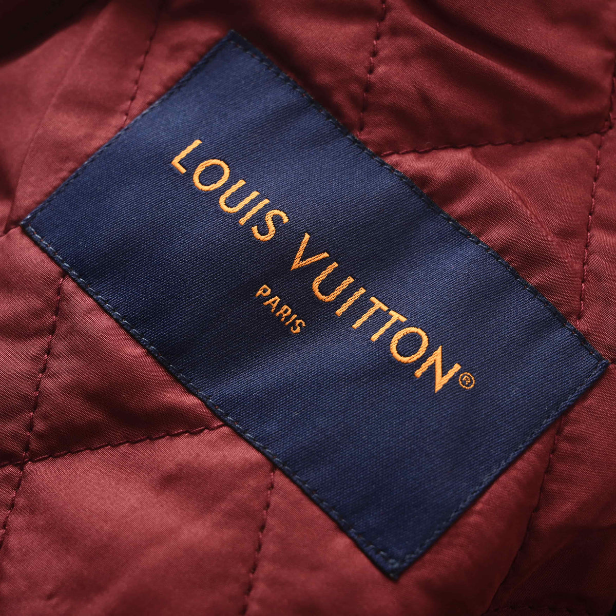 Louis Vuitton Embroidered Letter Logo Baseball Jacket | Collegiate Varsity Outerwear for Designer Streetwear