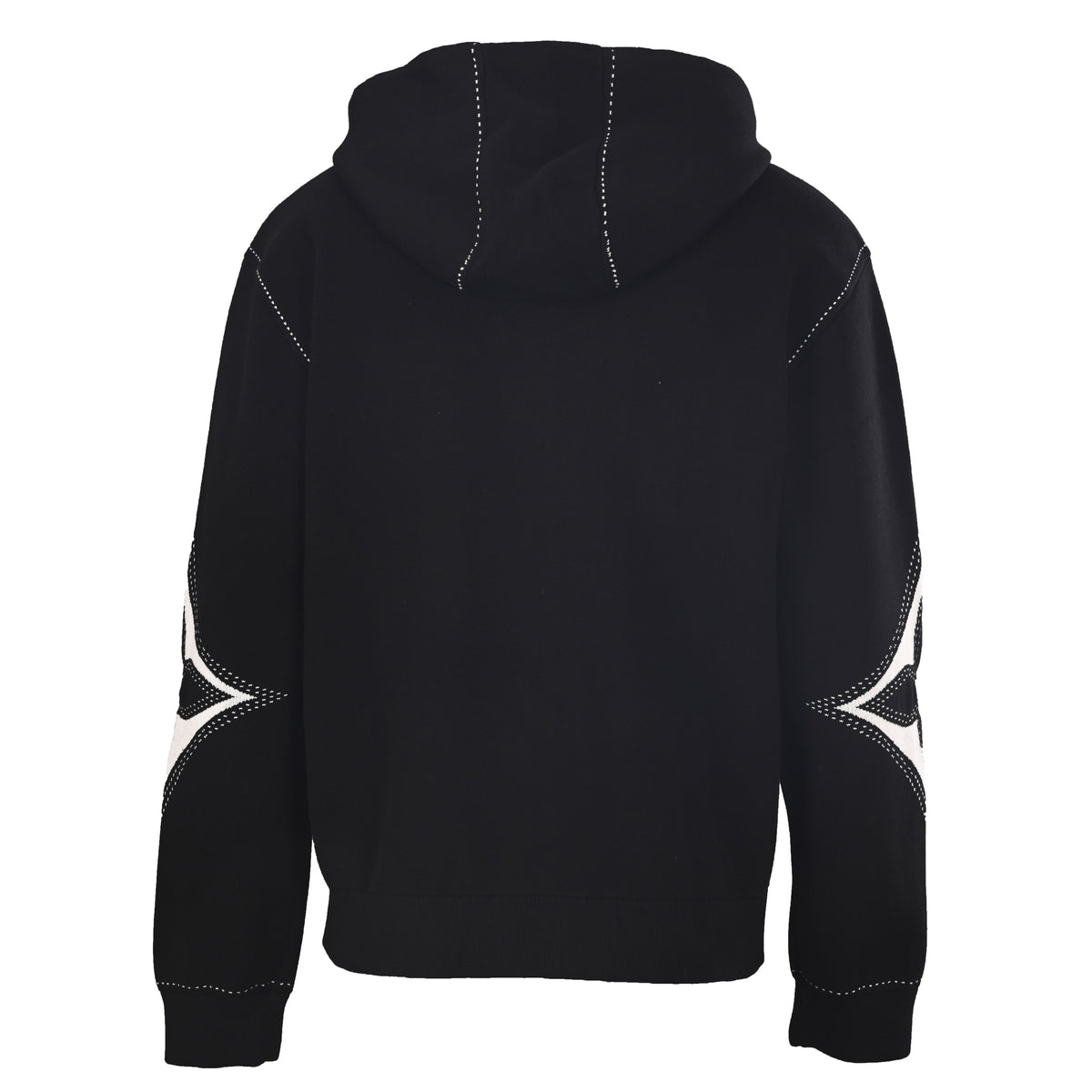 Louis Vuitton Intarsia Jacquard Logo Hooded Jacket | Cotton-Blend Designer Knitwear for Casual Streetwear