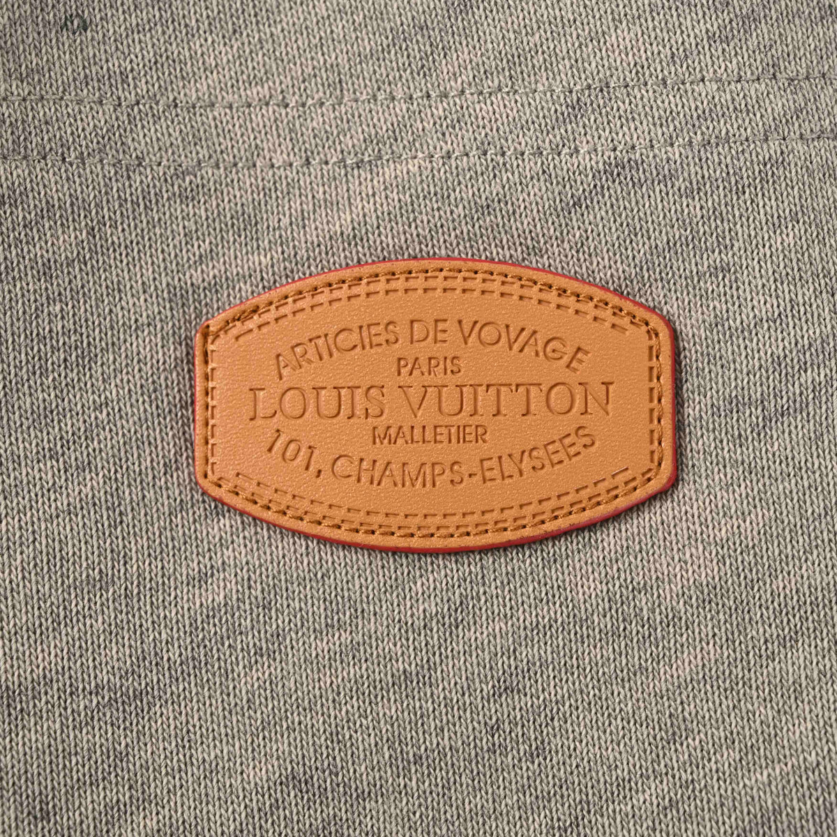 Louis Vuitton Circular Logo Cuffed Jogger Pants | Designer Full-Length Casual Streetwear Trousers