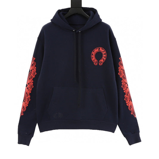 CH Sanskrit Horseshoe Print Hoodie