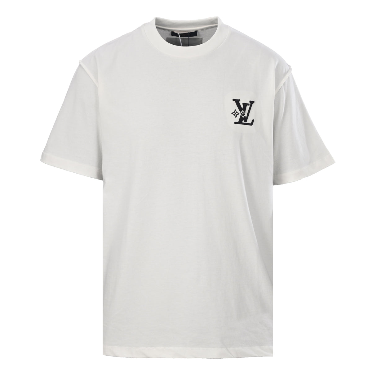 Louis Vuitton Small Starburst Logo Embroidery Tee | Designer Casualwear