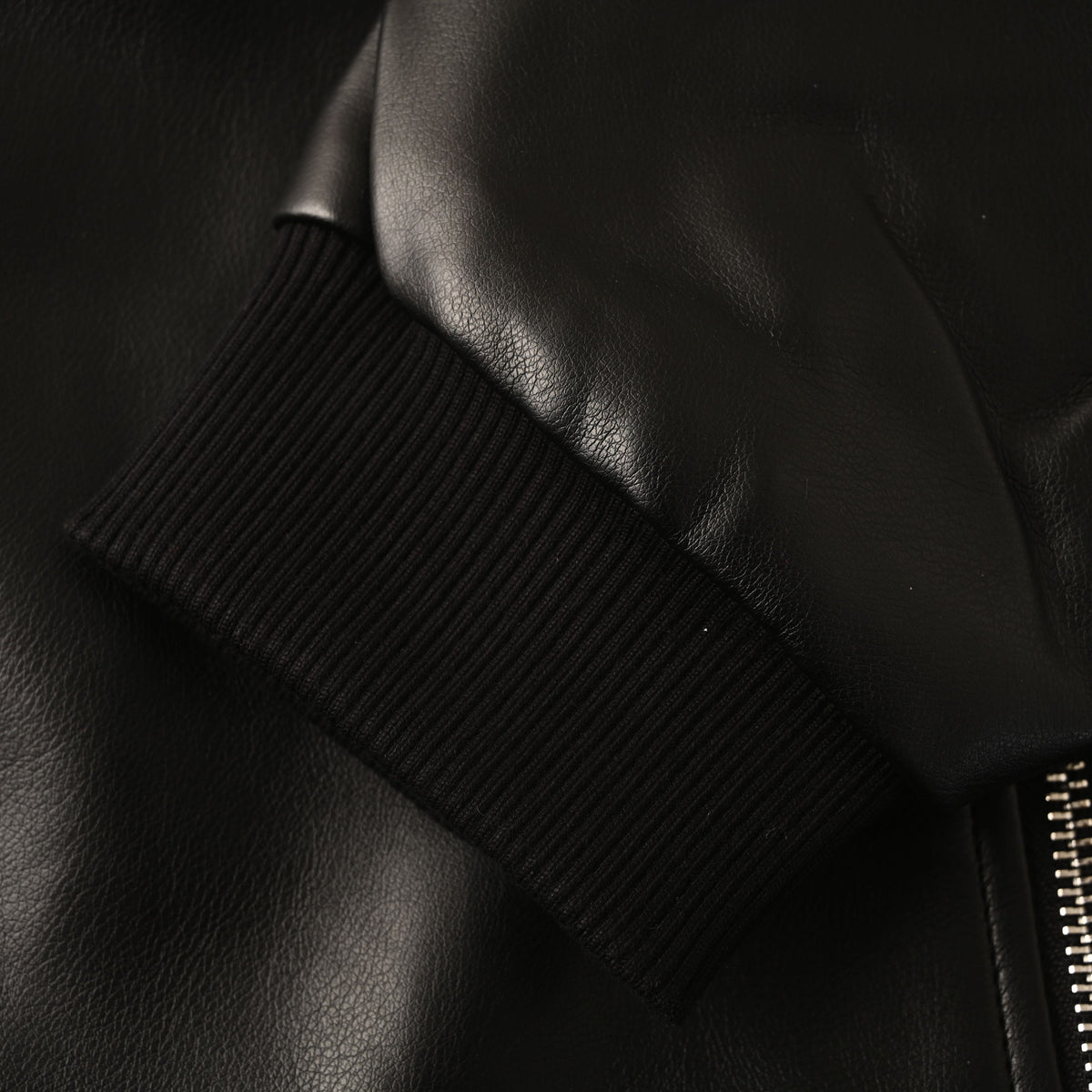 Louis Vuitton Black & Gold Embroidered Collared Leather Jacket | Statement Luxury Outerwear & Designer Streetwear