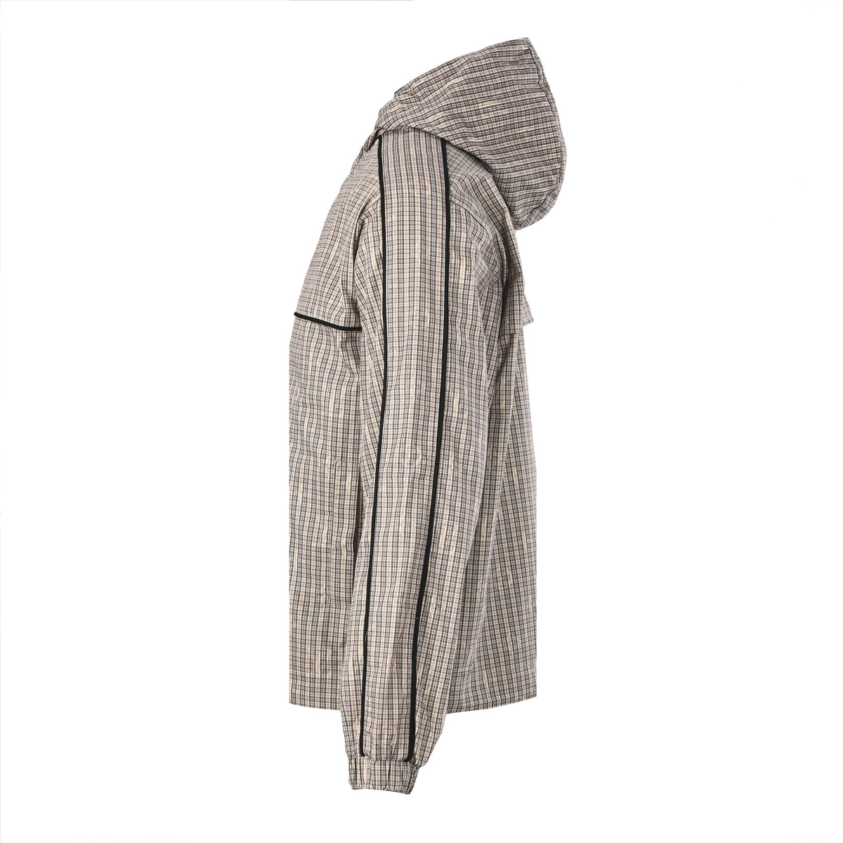 Louis Vuitton Monogram Check Hooded Windbreaker | Luxury Urban Style