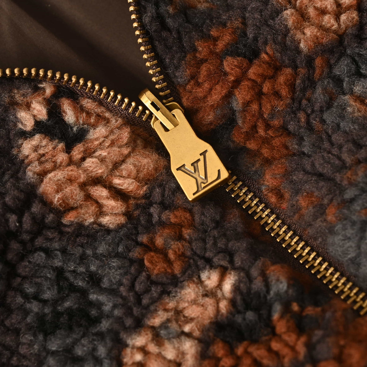 Louis Vuitton Reversible Teddy Fleece Jacket | Two-Way Designer Outerwear for Fall Winter Casual Streetwear