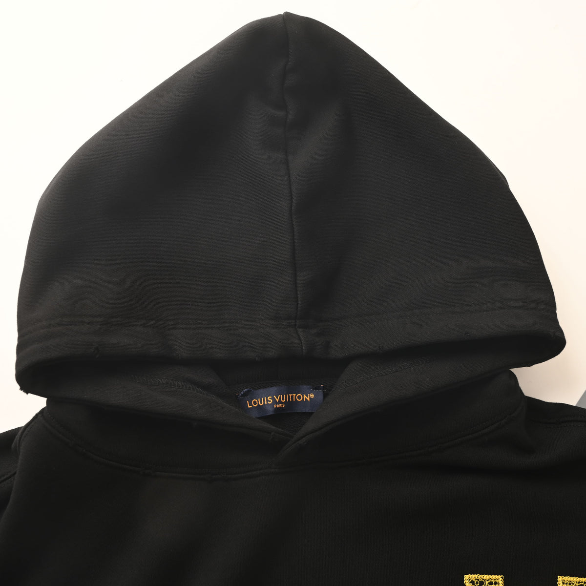 Louis Vuitton Tatami-Stitch Embroidered Logo Hoodie | Designer Hooded Sweatshirt for Everyday Casual Streetwear