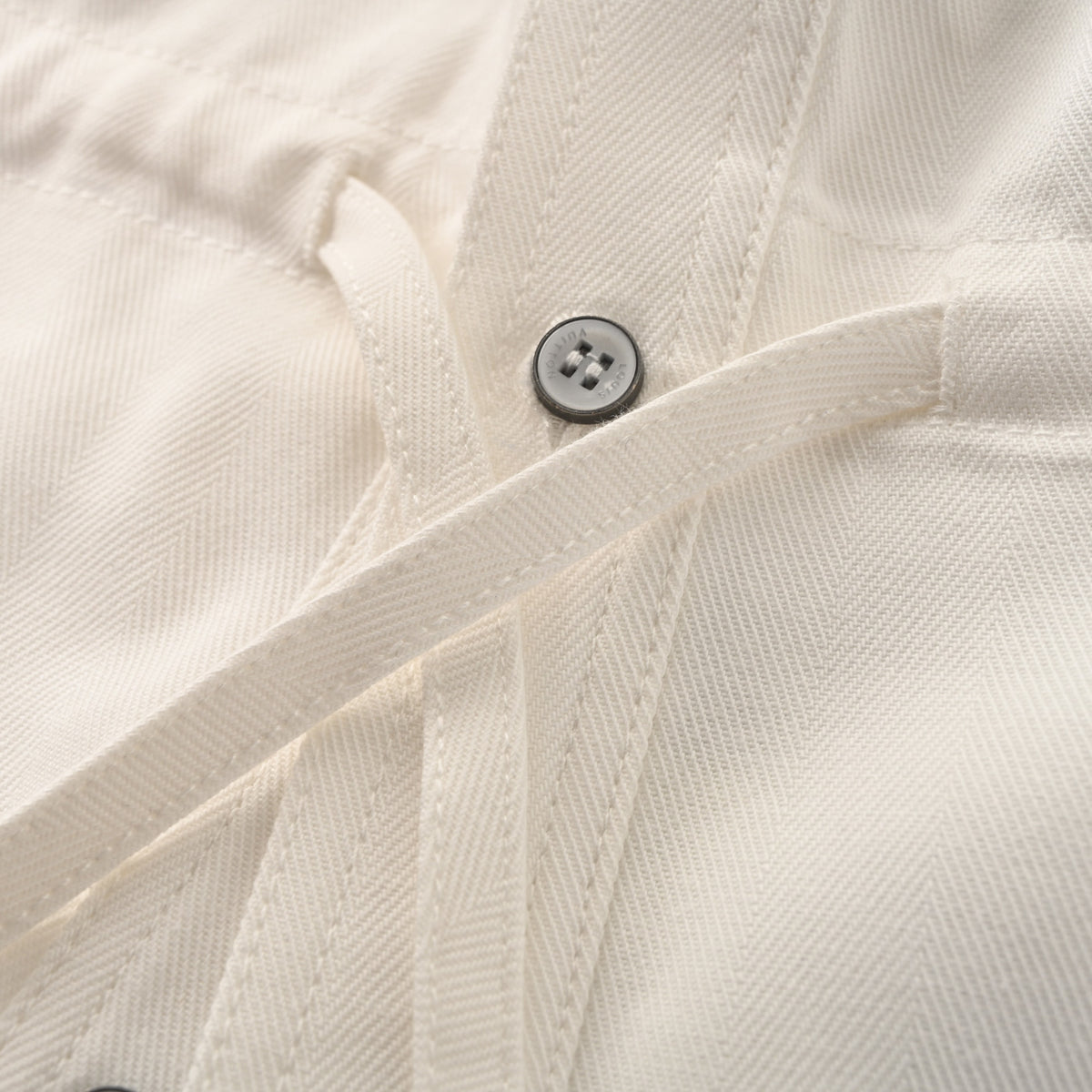 Louis Vuitton Leather Patch Printed Shirt Jacket | Designer Streetwear Essential