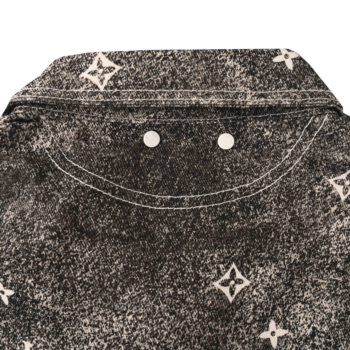 Louis Vuitton Galaxy Monogram Denim Shirt Jacket | Designer Overshirt for Statement Streetwear