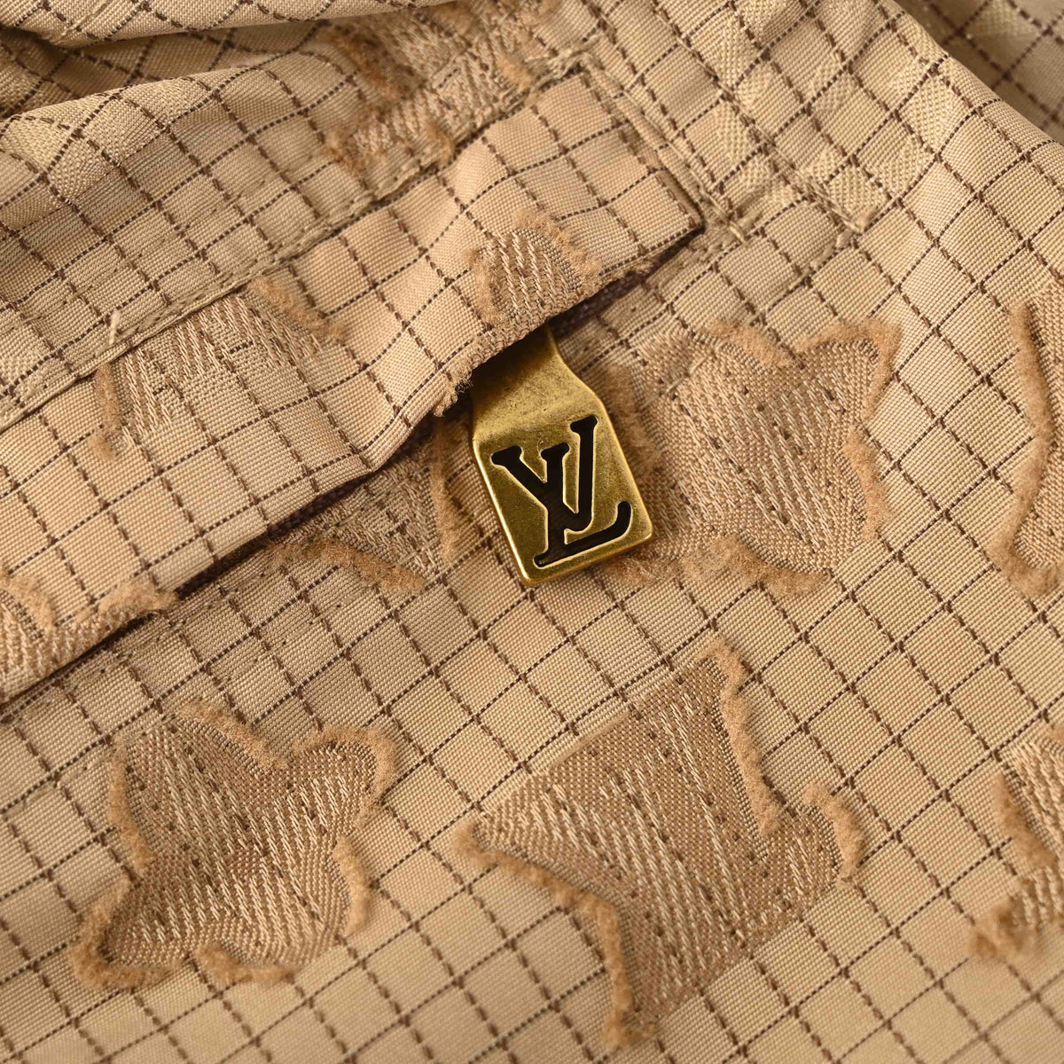 Louis Vuitton All-Over Monogram Jacquard Ripstop Shorts | Luxury Designer Summer Casual & Streetwear Style