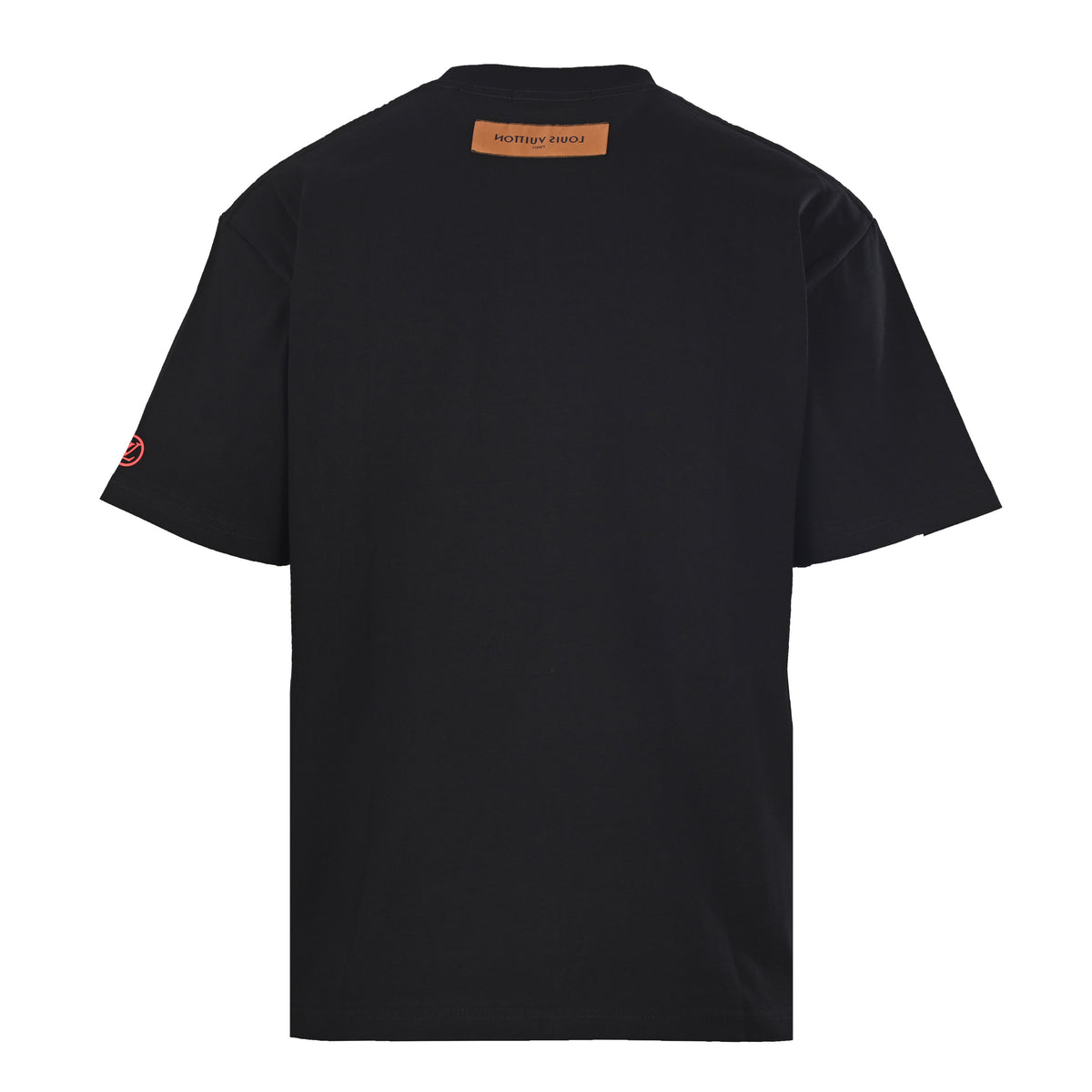 Louis Vuitton Red Slogan Chest T-Shirt | Designer Statement Streetwear