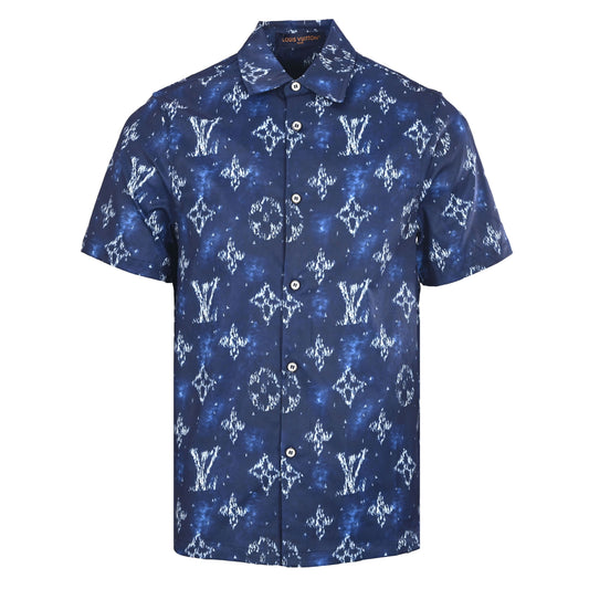 Louis Vuitton All-Over Monogram Wash-Effect Shirt | Luxury Resort Wear