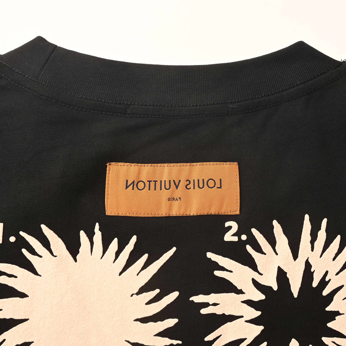 Louis Vuitton Sun Back Graphic T-Shirt | Designer Puff Print Streetwear