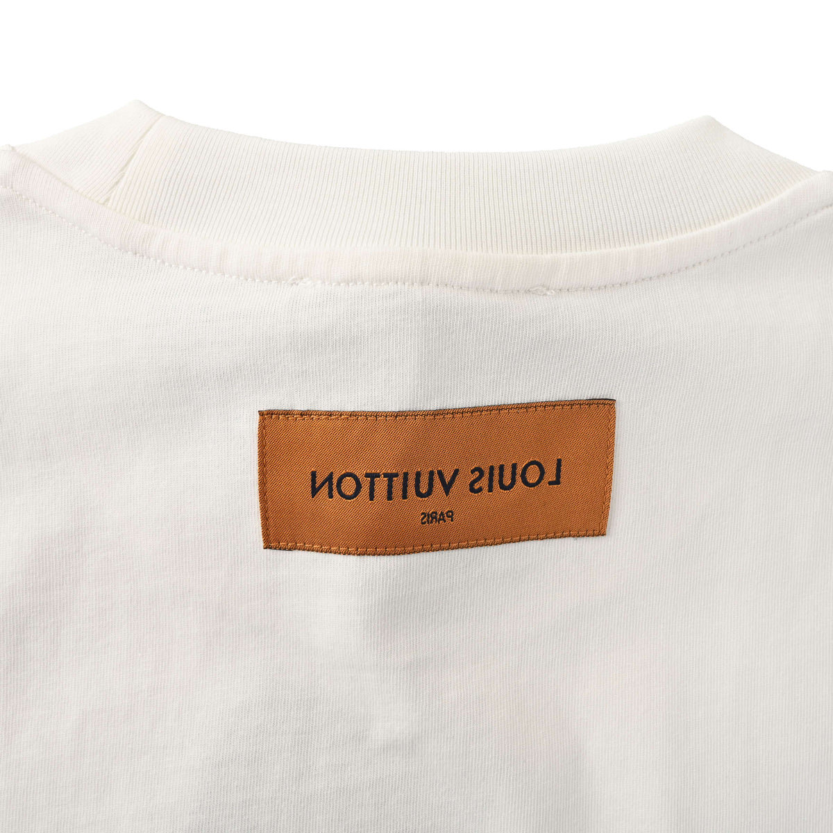 Louis Vuitton Rhinestone Script T-Shirt with Terry Embroidery | Luxury Streetwear