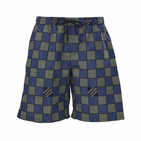 Louis Vuitton Damier Checkerboard Shorts | Designer Resort Casualwear