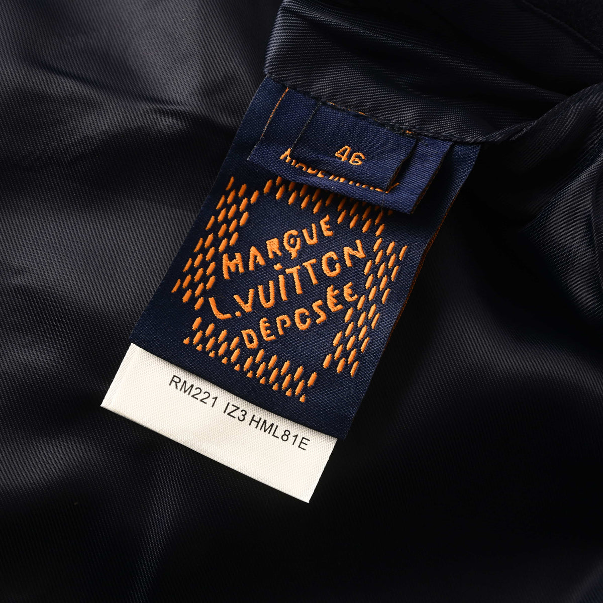 Louis Vuitton Conch Shell & Letter Embroidered Varsity Jacket | Nautical-Inspired Designer Outerwear & Luxury Streetwear