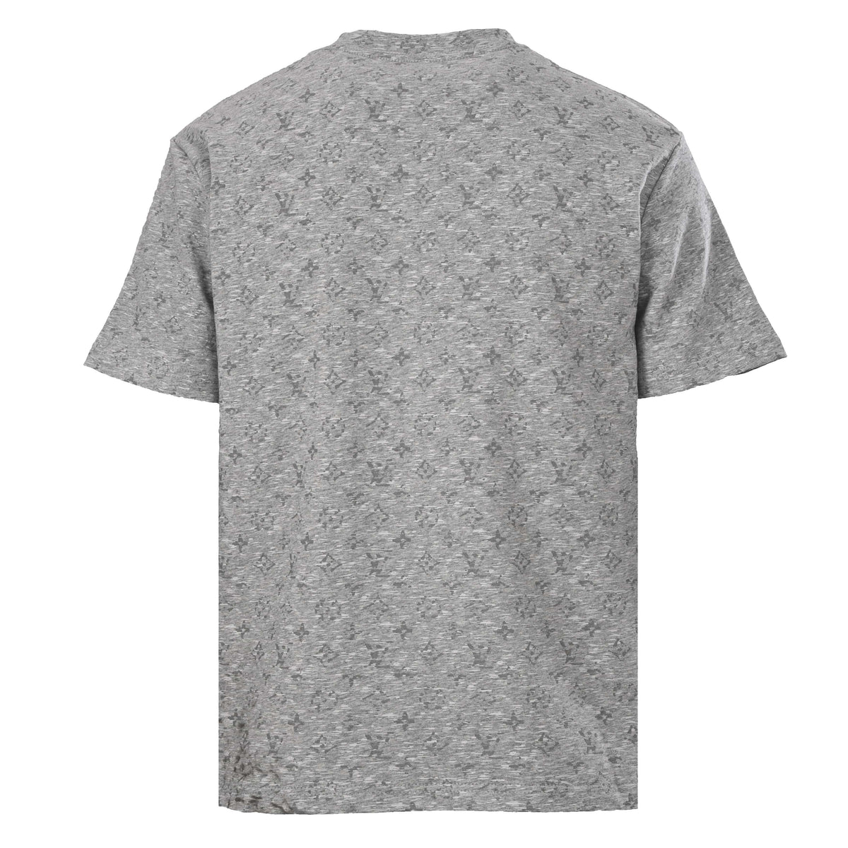 Louis Vuitton Monogram Reflective All-Over Print T-Shirt – Combed Cotton Designer Streetwear
