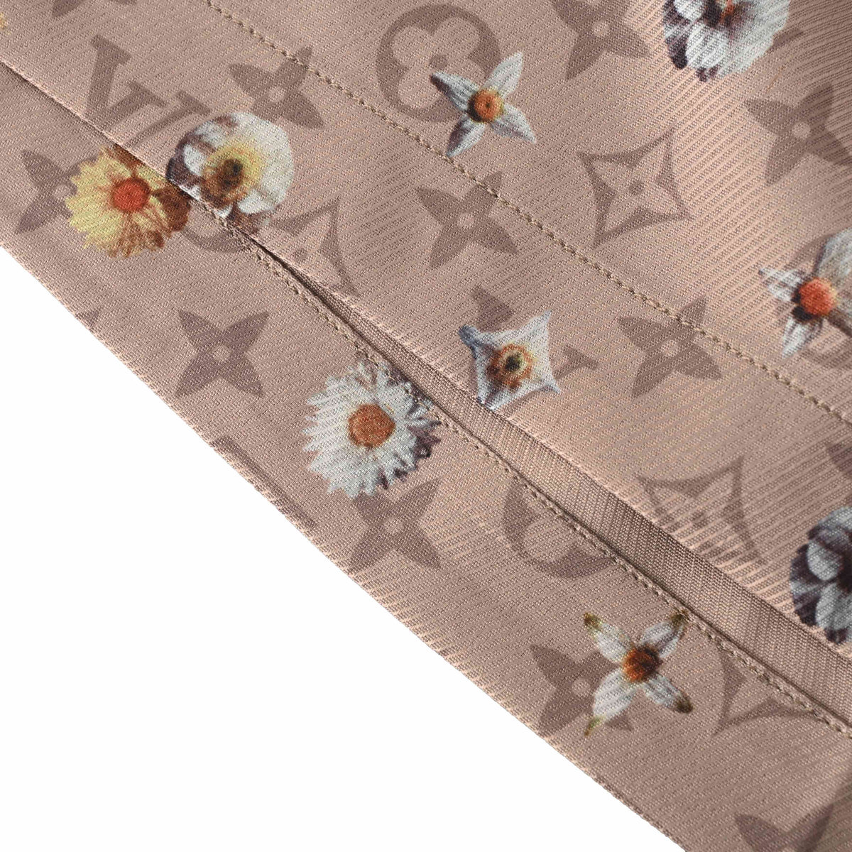Louis Vuitton Monogram Daisy All-Over Print Shorts | Designer Resort Wear