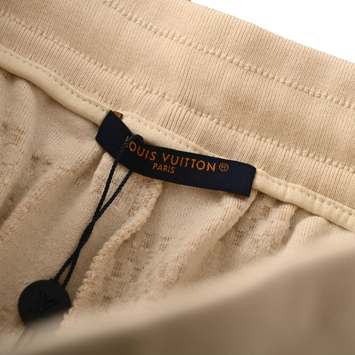 Louis Vuitton Checkerboard Terry Drawstring Shorts | Luxury Loungewear