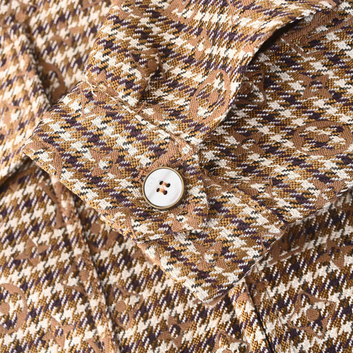 Louis Vuitton Houndstooth Monogram Jacket | Designer Patterned Outerwear for Smart Casual and Modern Streetwear