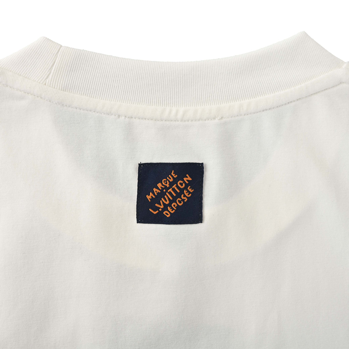 Louis Vuitton Vintage-Inspired Fox Crest Embroidered Tee | Designer Casual
