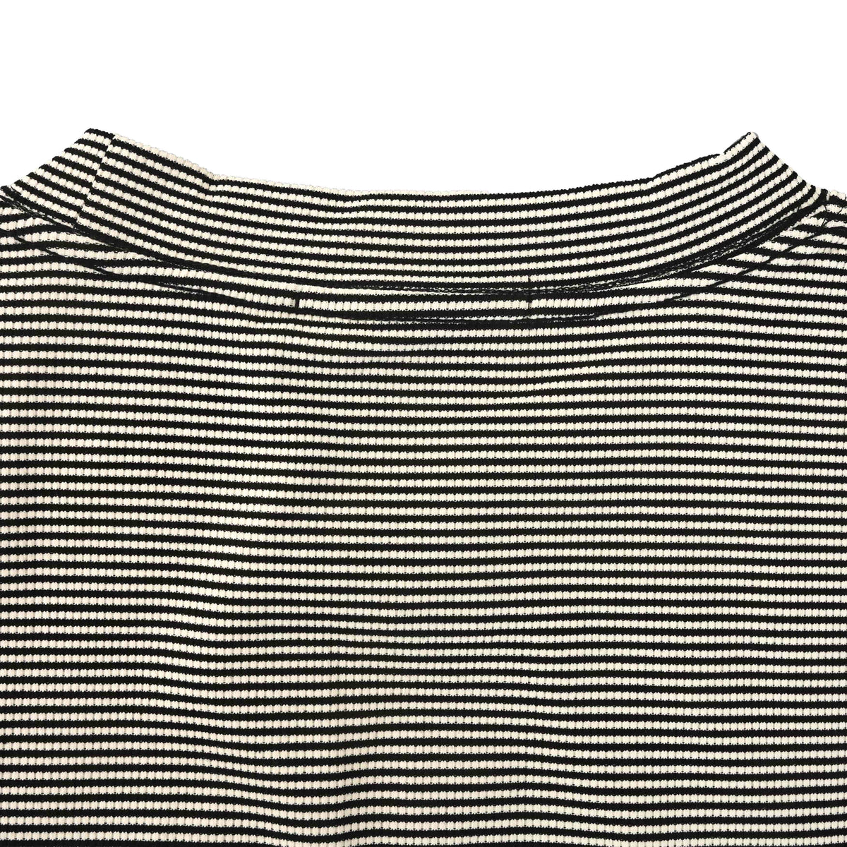 Louis Vuitton Striped T-Shirt with Leather Chest Patch | Designer Casual