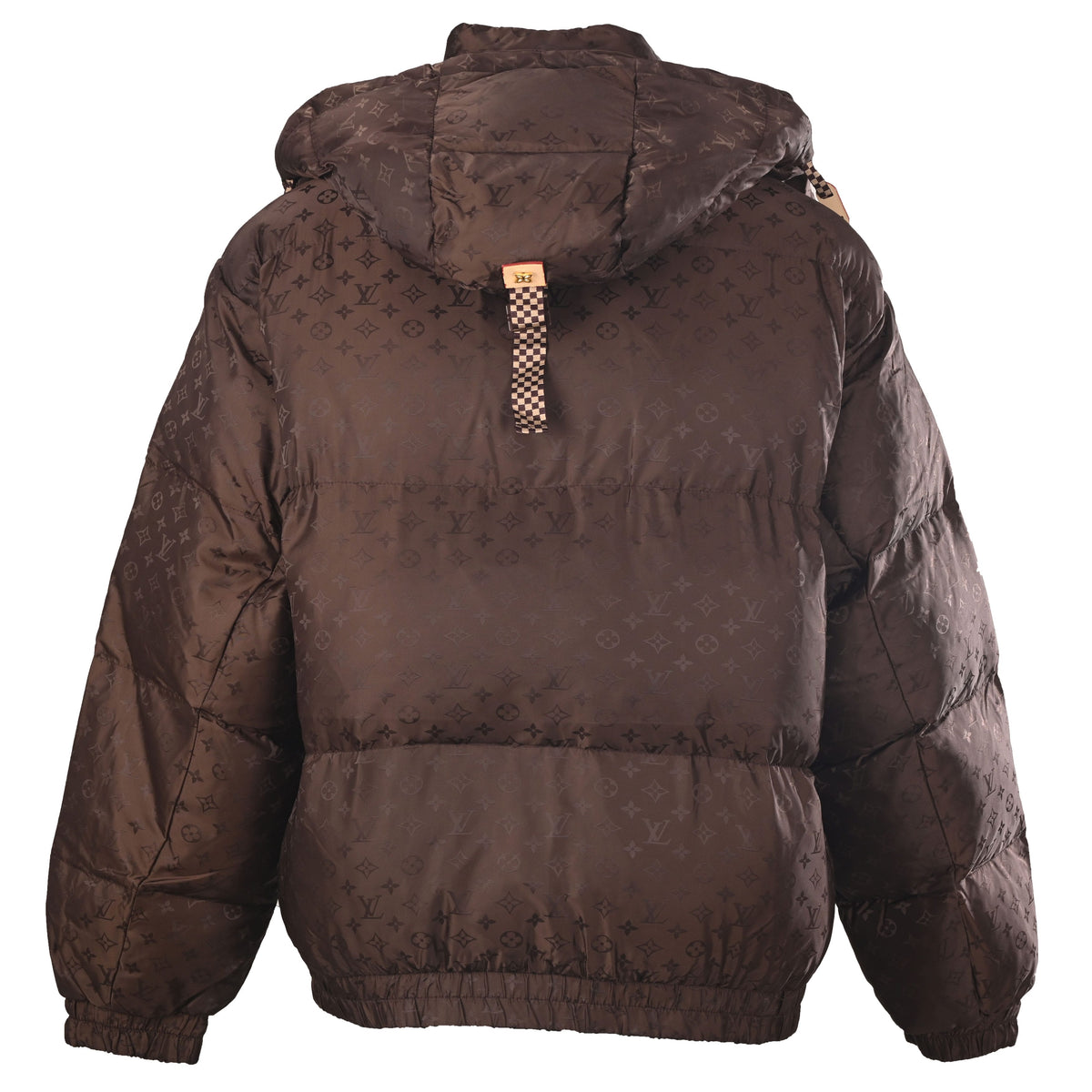 Louis Vuitton All-Over Monogram Padded Jacket | Technical-Inspired Designer Outerwear for Urban Winter Styling
