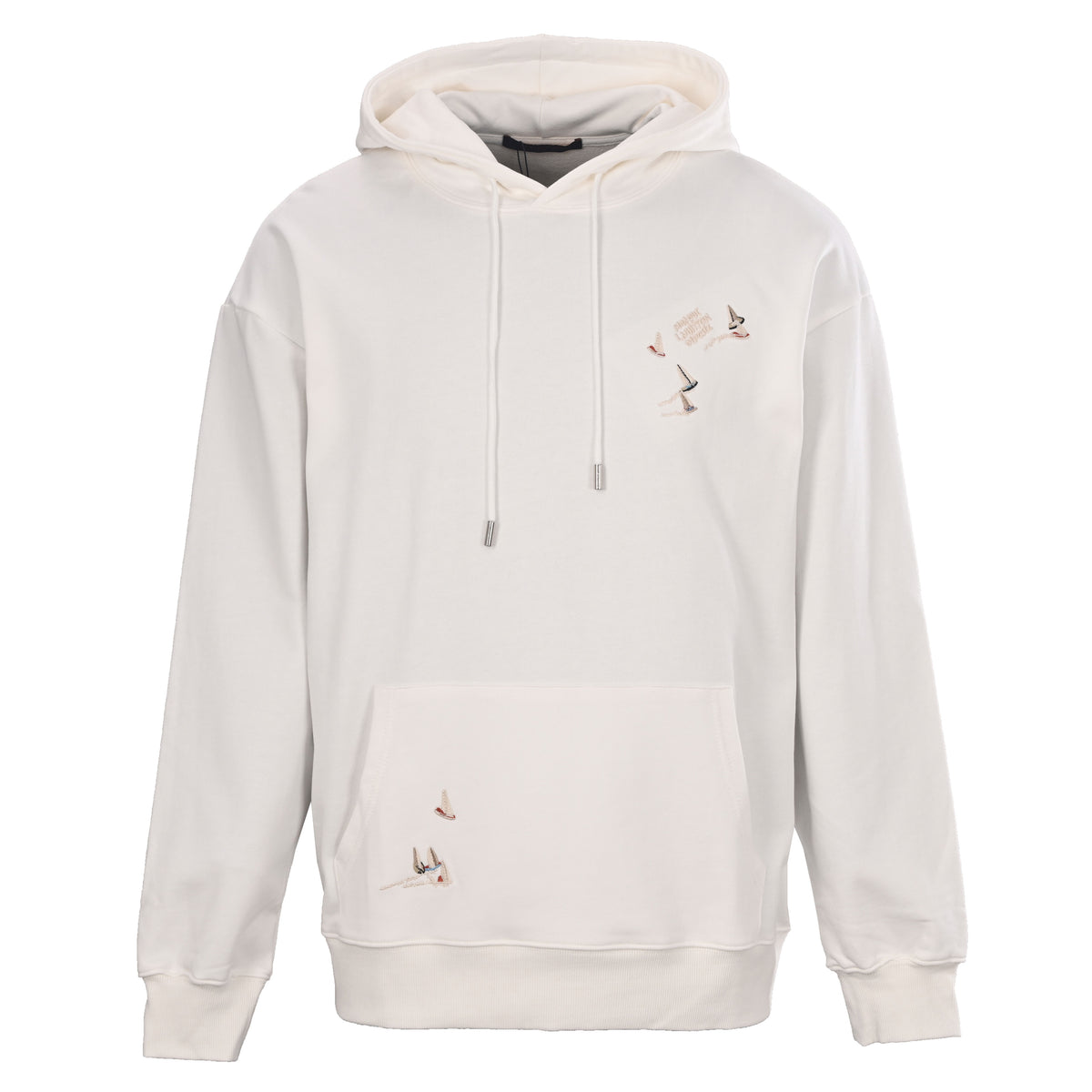 Louis Vuitton Sailboat Embroidered Hoodie | Luxury Designer Nautical Hooded Sweatshirt & Casual Streetwear Style
