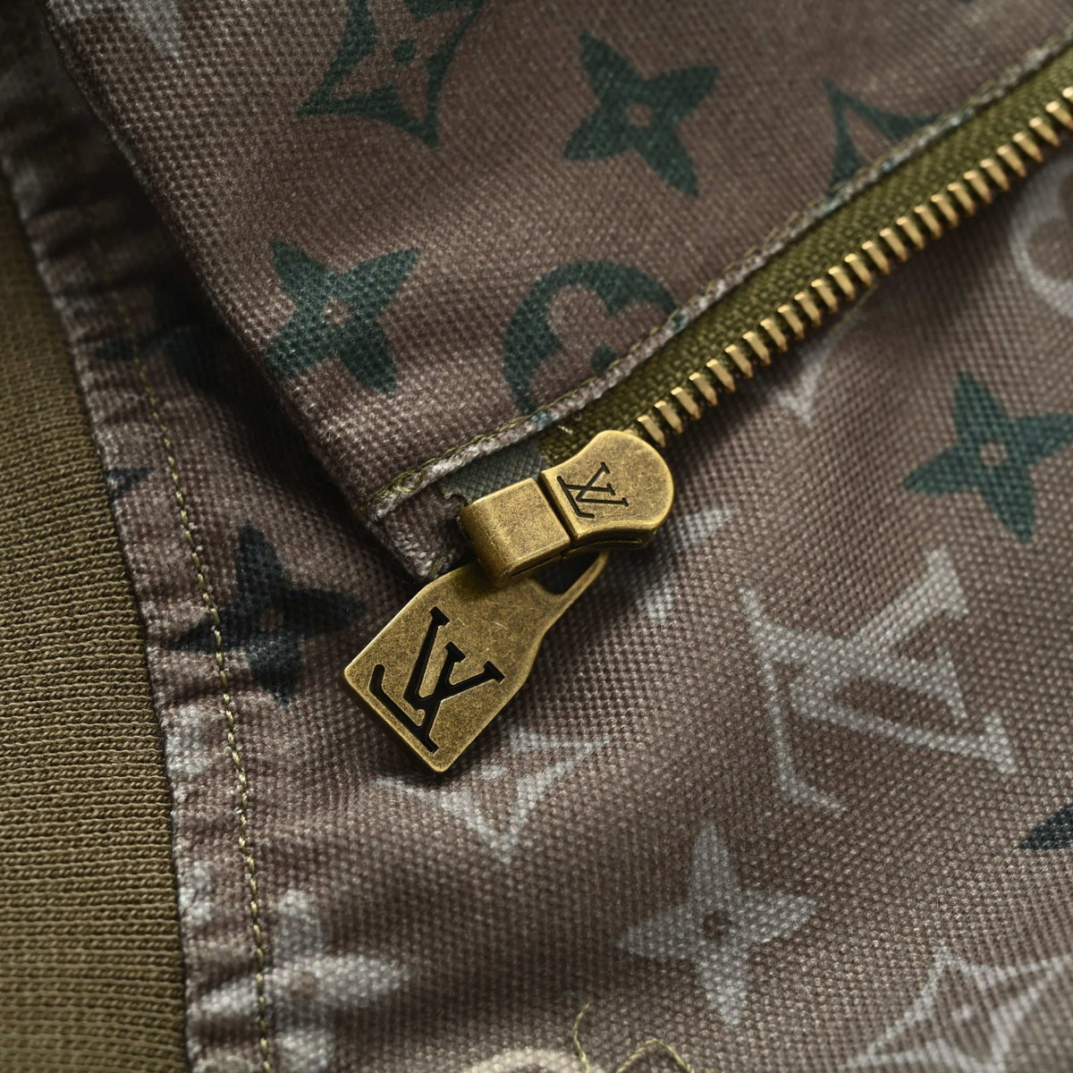 Louis Vuitton Beaded Monogram Hooded Denim Jacket | Luxury Streetwear