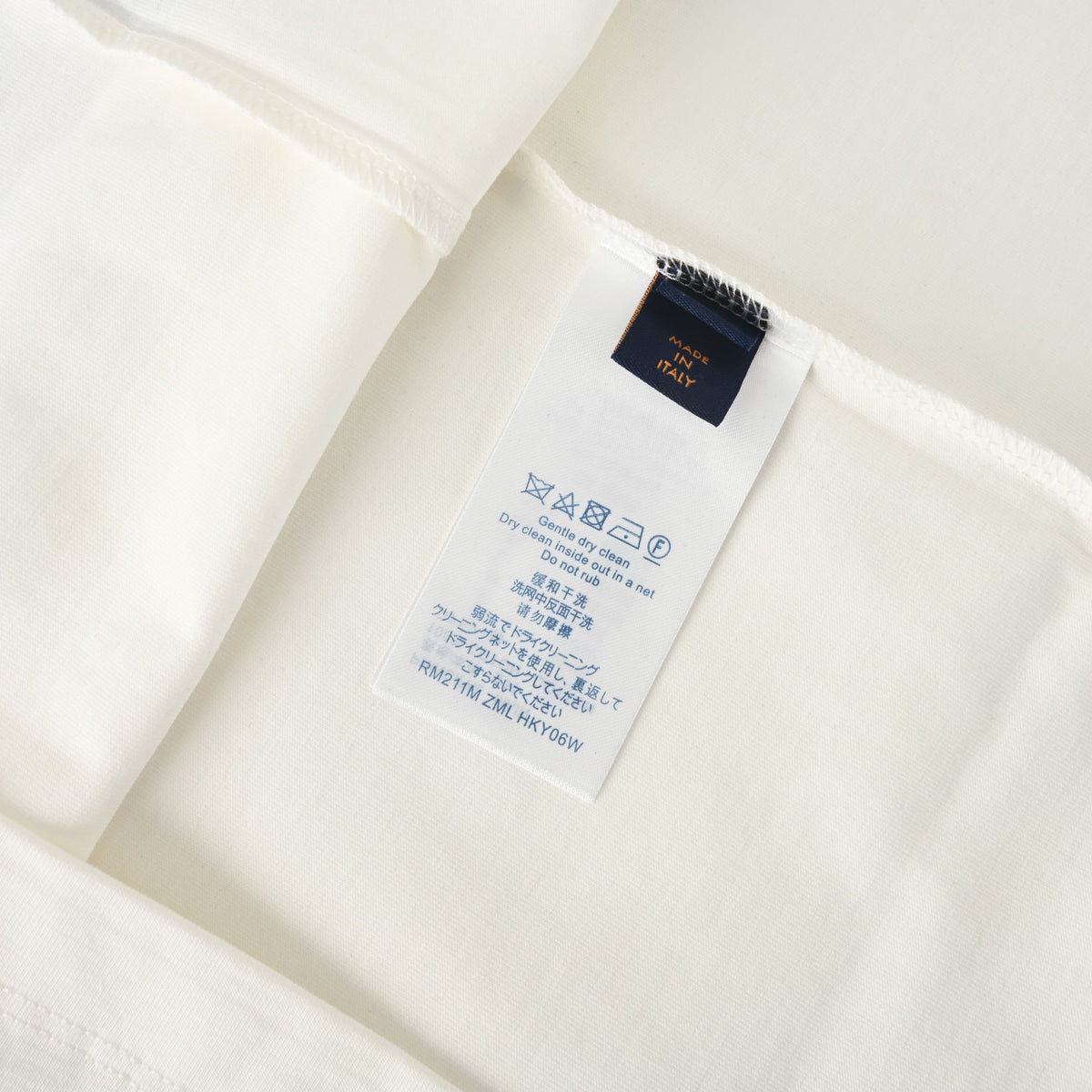 Louis Vuitton Ice Blue Crystal-Effect 3D Logo Tee | Luxury Streetwear