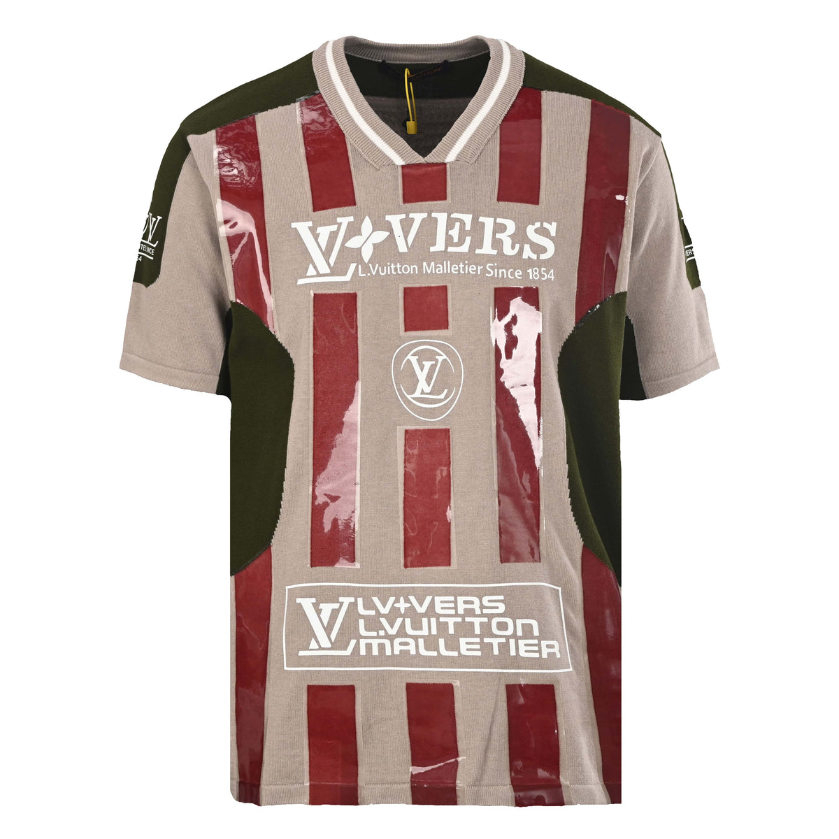 Louis Vuitton Jersey-Inspired Knit T-Shirt | Luxury Sport Streetwear