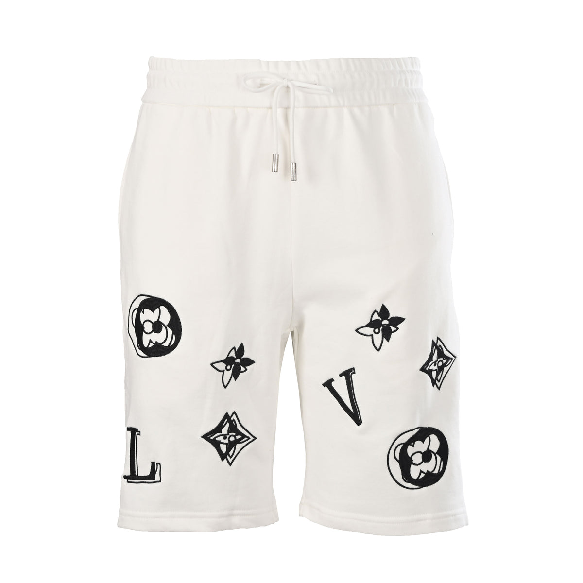 Louis Vuitton Shadow Monogram Embroidered Shorts | Luxury Summer Streetwear