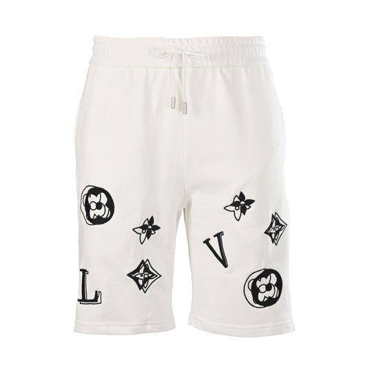 Louis Vuitton Shadow Monogram Embroidered Shorts | Luxury Summer Streetwear