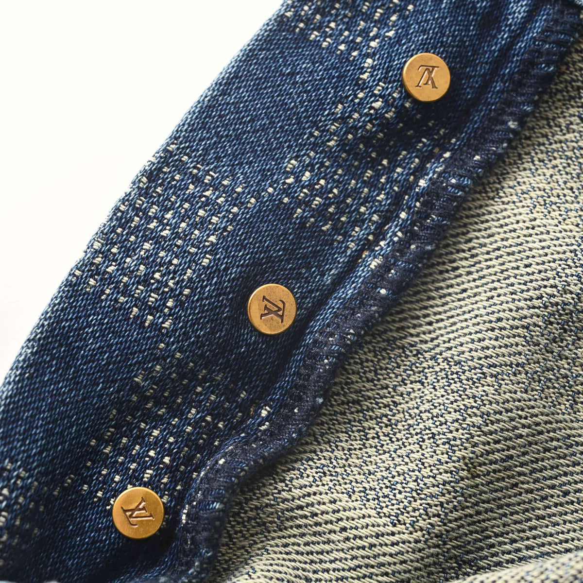 Louis Vuitton Damier Checkerboard Skater Jeans | Designer Streetwear Denim