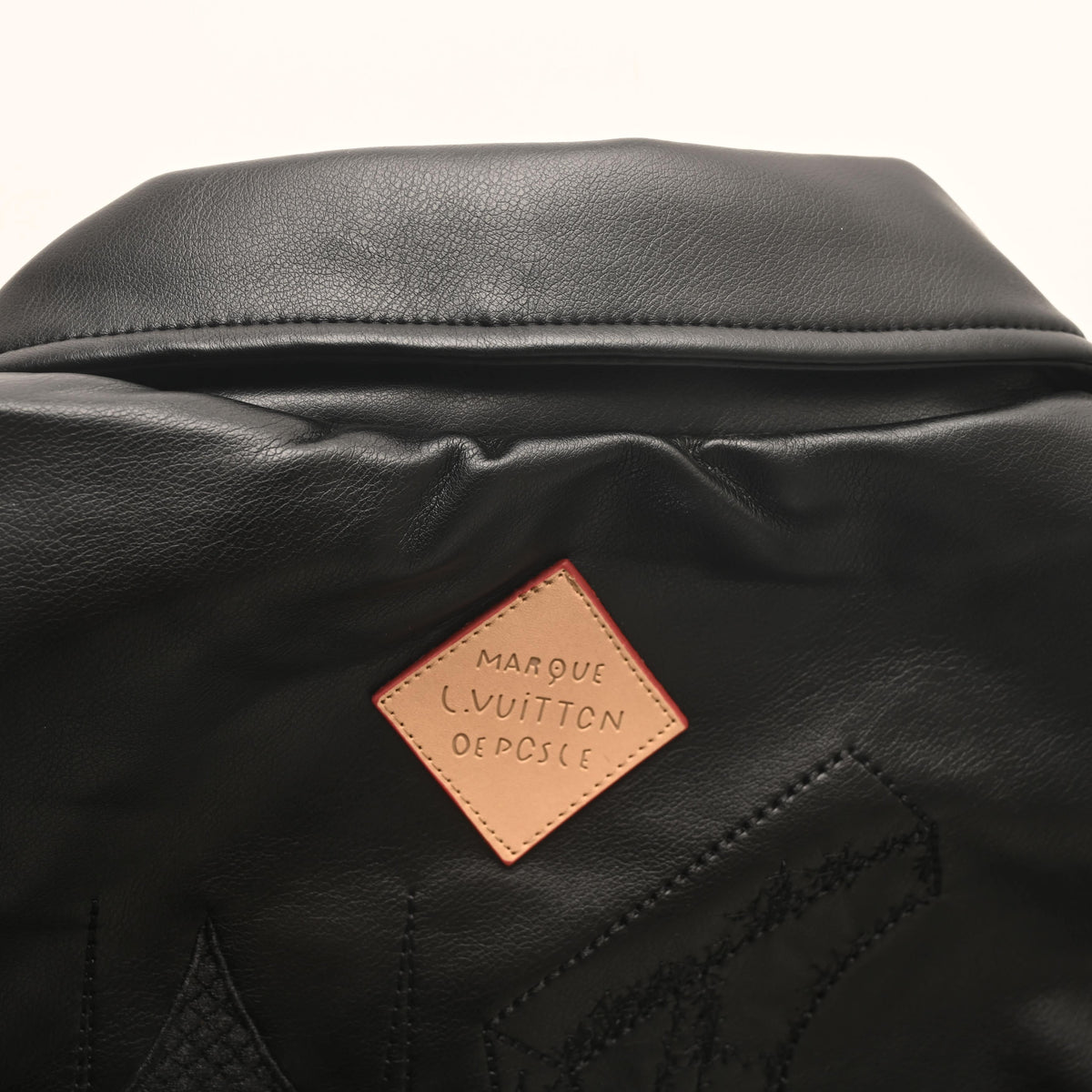 Louis Vuitton Triple Flower Embroidered Collared Leather Jacket | Luxury Outerwear & Designer Street Style