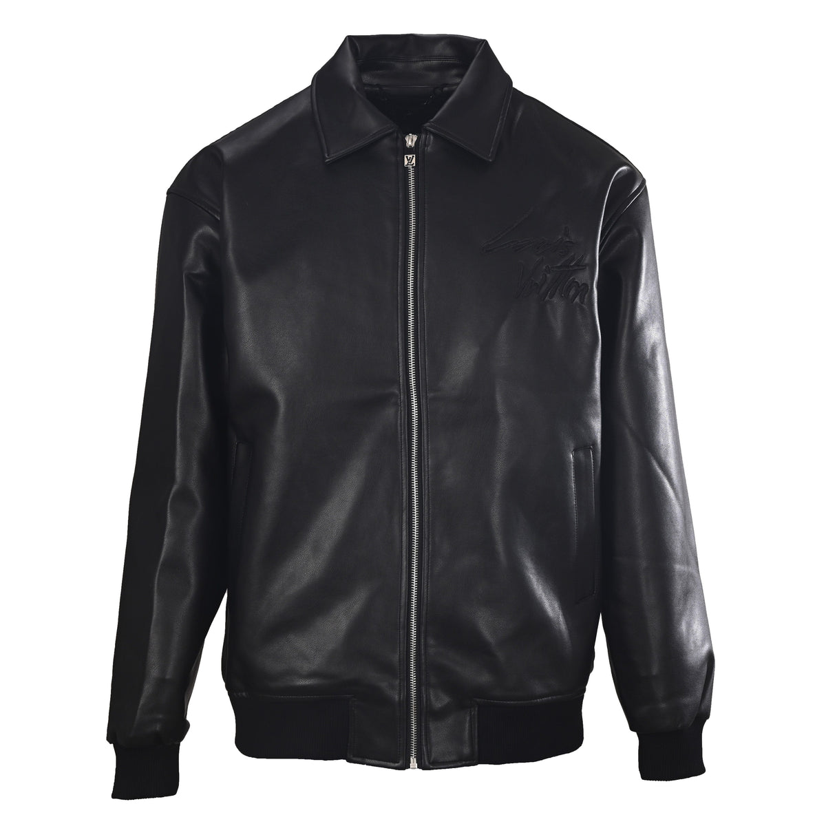 Louis Vuitton Koi Fish Embroidered Leather Jacket | Statement Designer Outerwear & Luxury Streetwear Style
