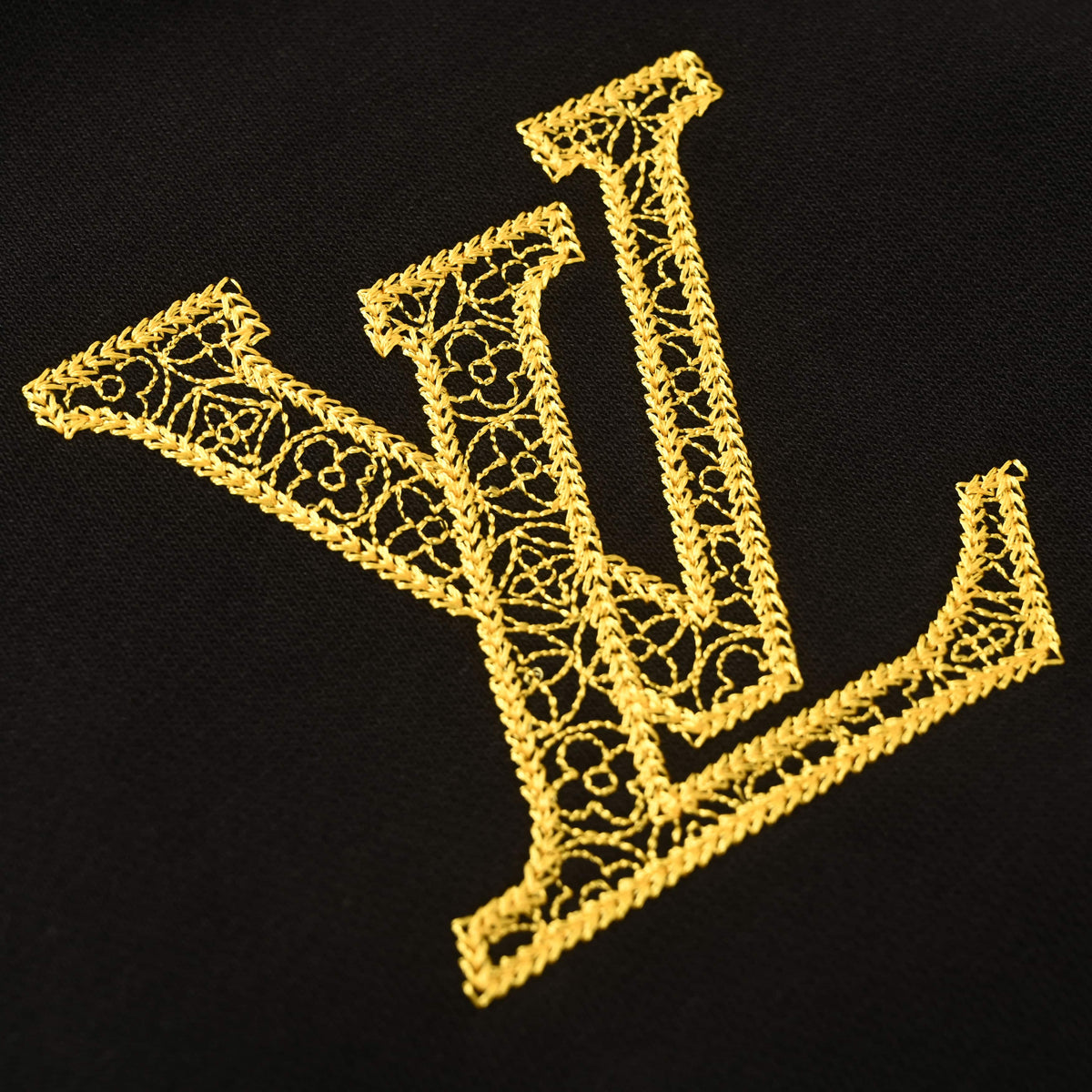 Louis Vuitton Tatami-Stitch Embroidered Logo Hoodie | Designer Hooded Sweatshirt for Everyday Casual Streetwear