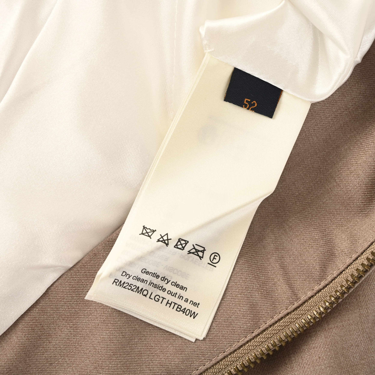 Louis Vuitton Khaki Wool Collared Jacket - Designer Smart Casual Outerwear for Refined Everyday Layering