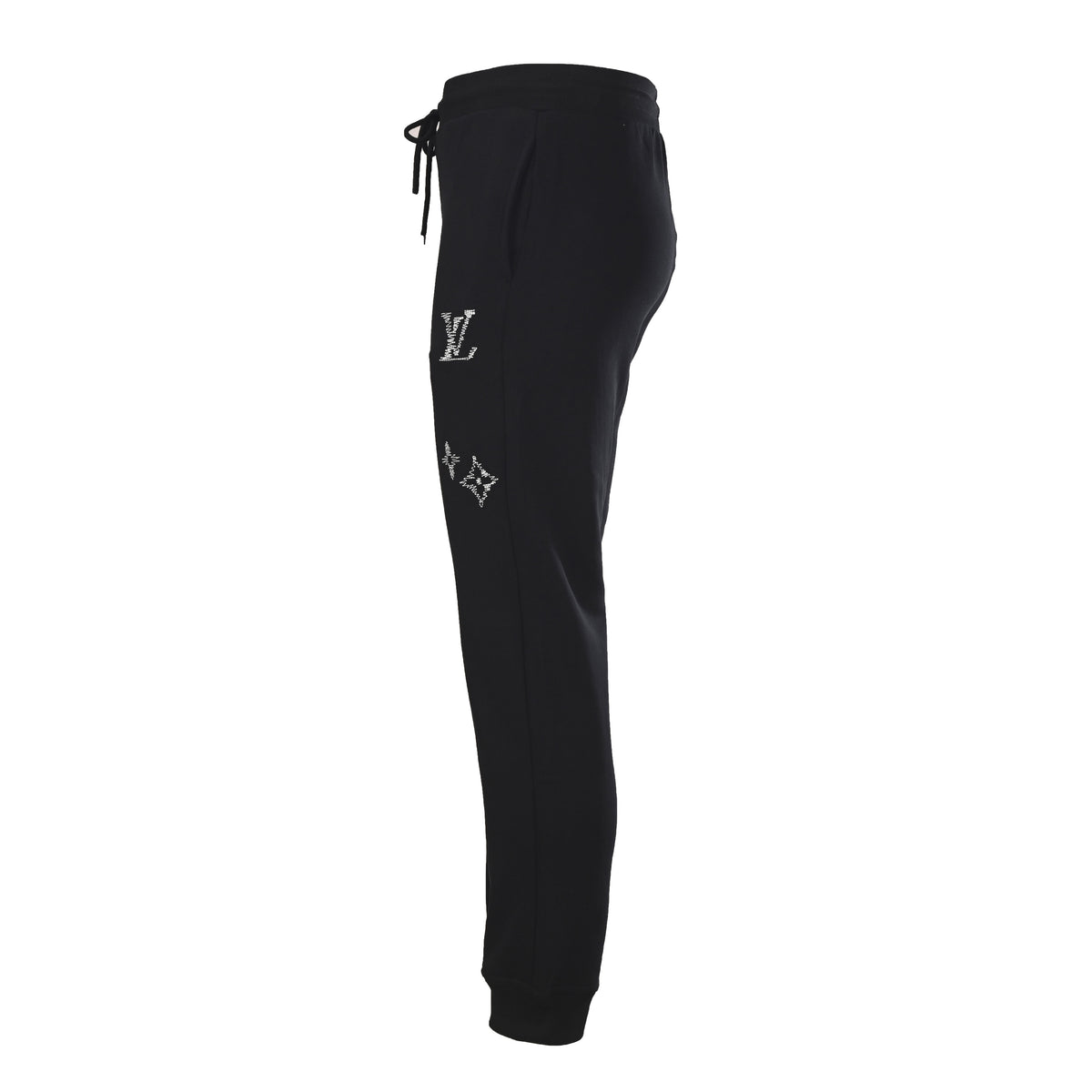 Louis Vuitton Sketch Monogram Embroidered Pants - Lightweight Unisex Designer Trousers for Casual Streetwear