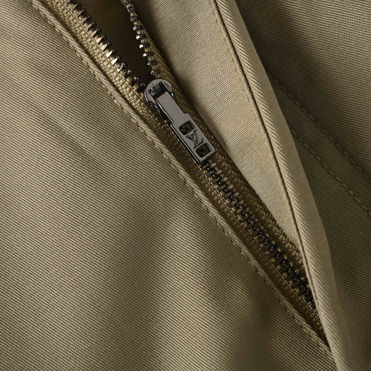 Louis Vuitton Silk Cotton Crepe Trousers | Luxury Leather Pocket Detail